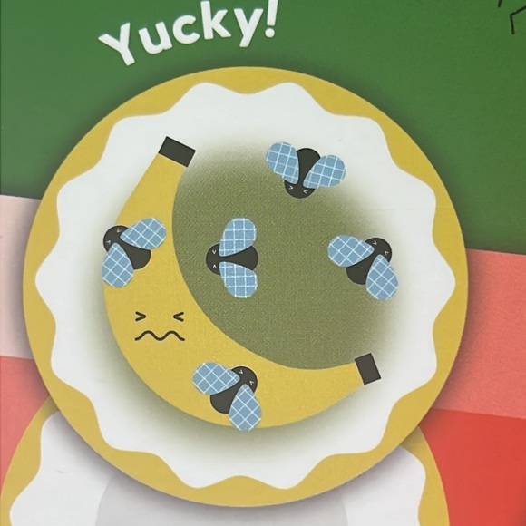 Kikkerland Yum Yuck picnic game for 2-4 players ages 3+ NIB - Picture 6 of 16